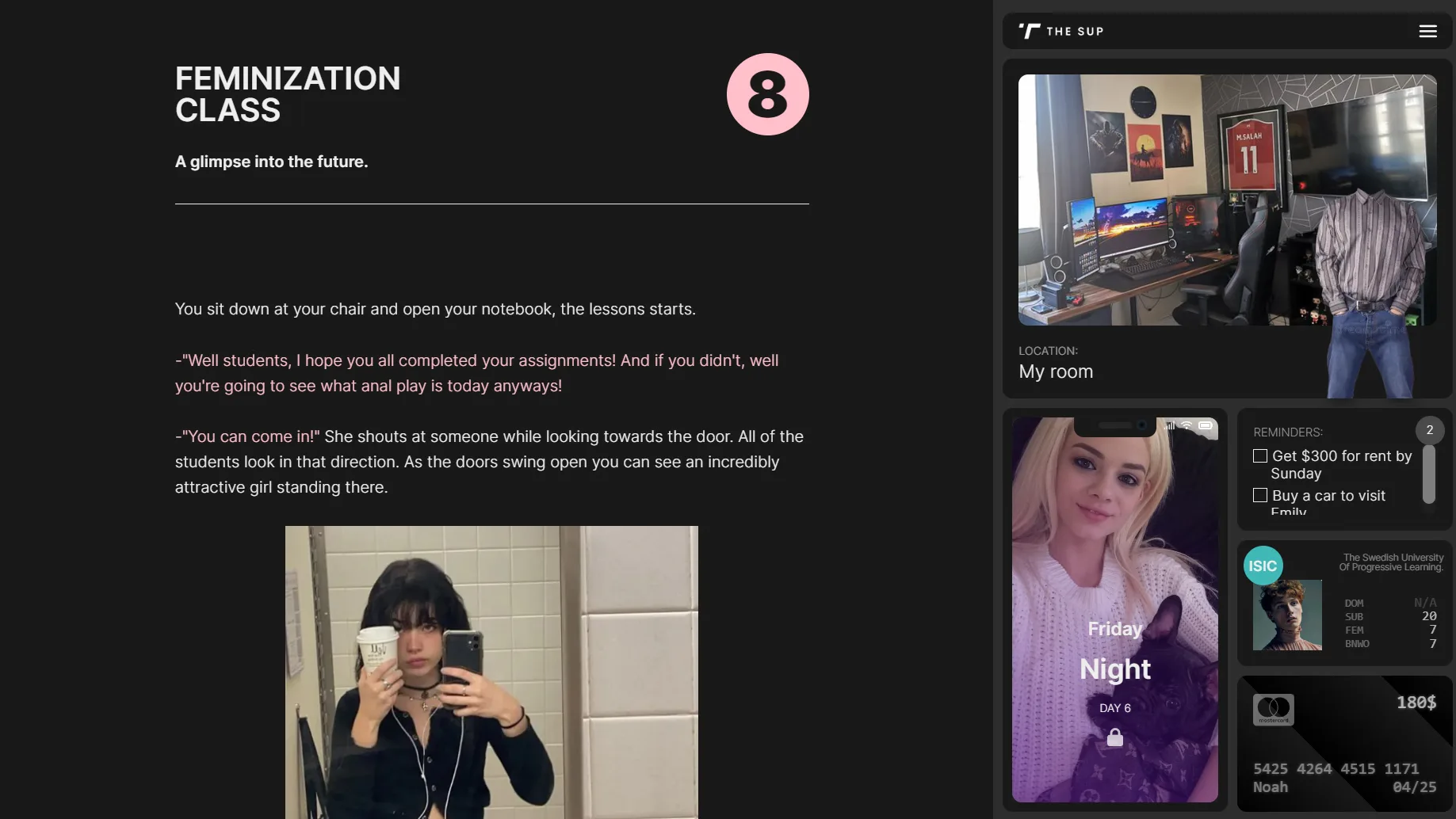 The SUP screenshot 3