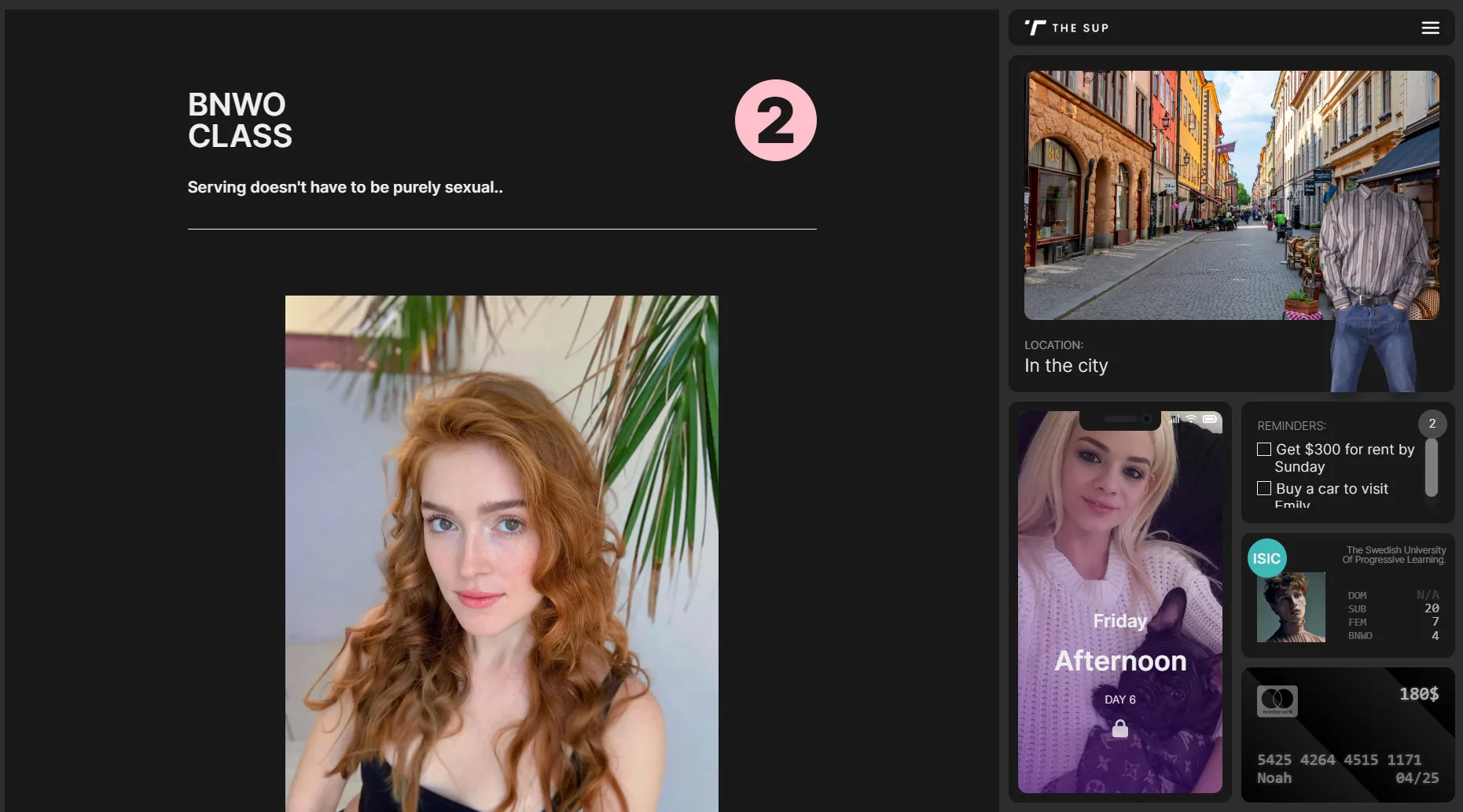 The SUP screenshot 4